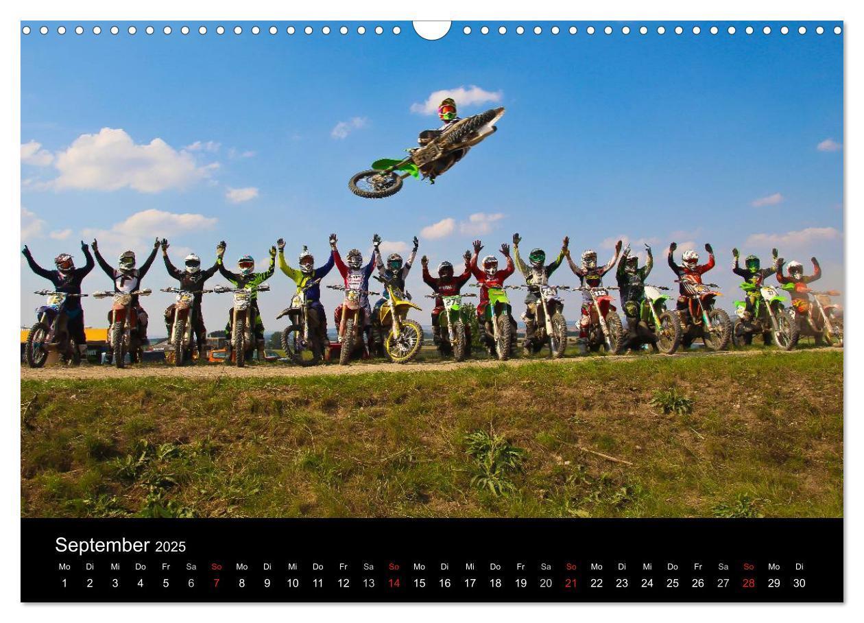 Bild: 9783435517527 | Motocross Kalender - Emotionen auf 2 Rädern (Wandkalender 2025 DIN...