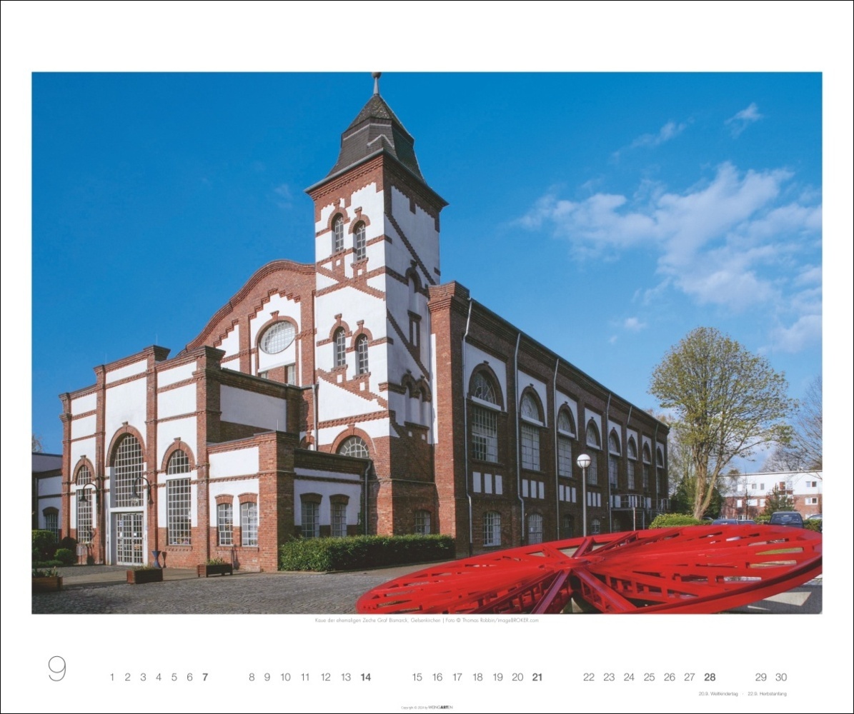 Bild: 9783839901229 | Der Ruhrpott Kalender 2025 - Industriekultur | Kalender | 14 S. | 2025