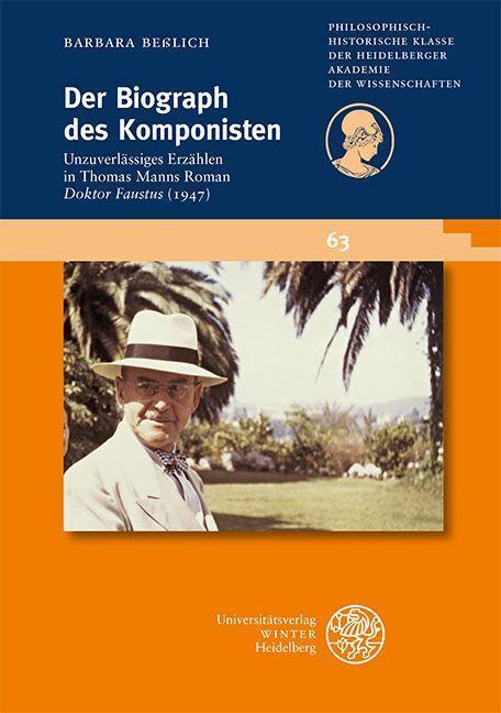 Cover: 9783825395186 | Der Biograph des Komponisten | Barbara Beßlich | Taschenbuch | 167 S.