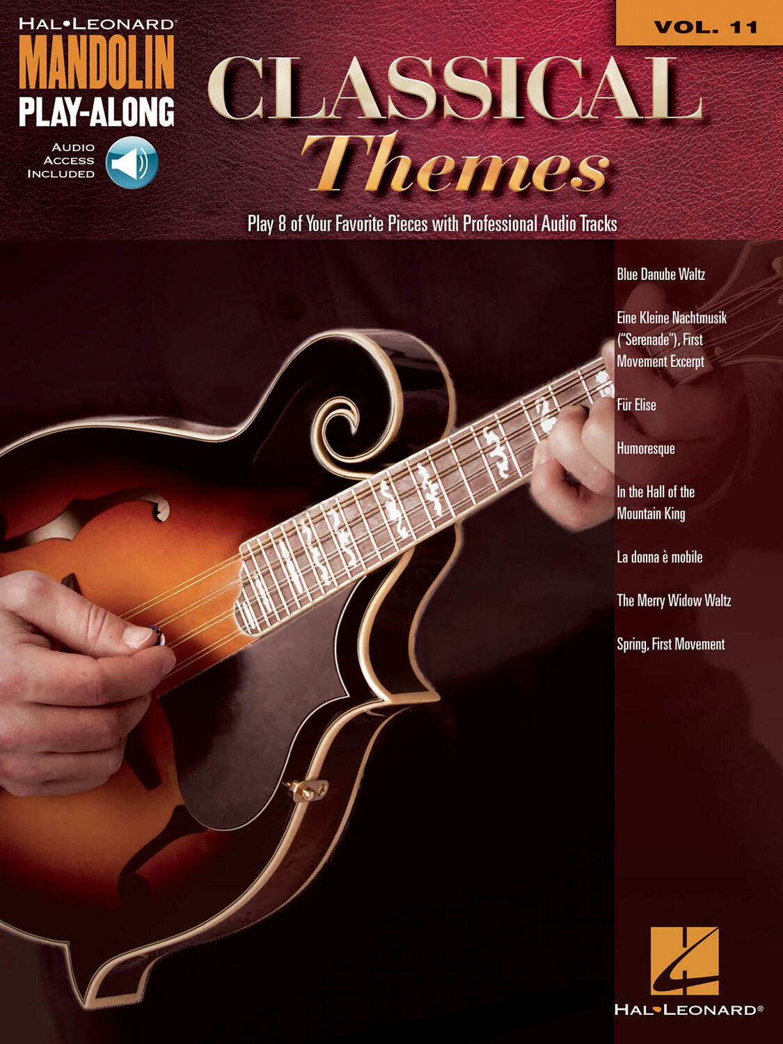 Cover: 888680607944 | Classical Themes | Mandolin Play-Along Volume 11 | Mandolin Play-Along