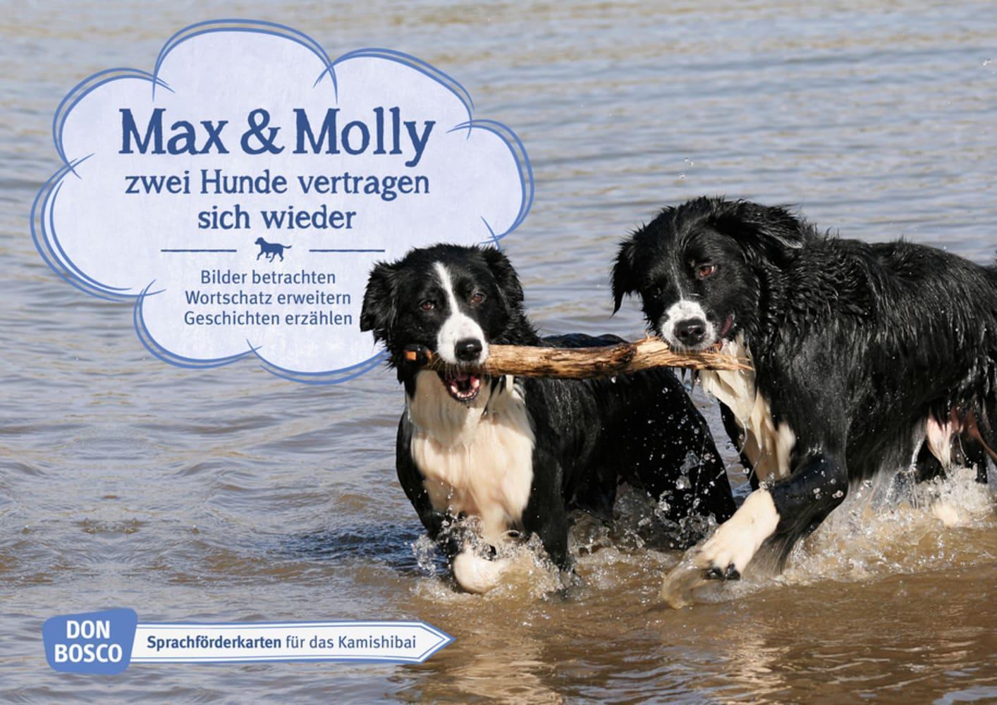 Cover: 4260179515088 | Max und Molly - zwei Hunde vertragen sich wieder. Kamishibai...