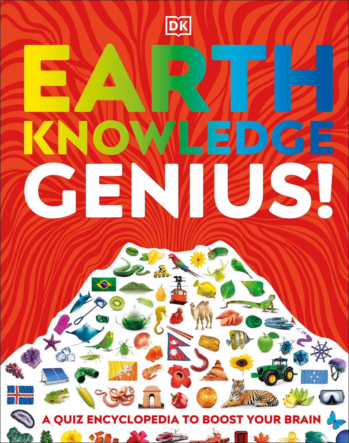 Cover: 9780241536308 | Earth Knowledge Genius! | A Quiz Encyclopedia to Boost Your Brain | DK
