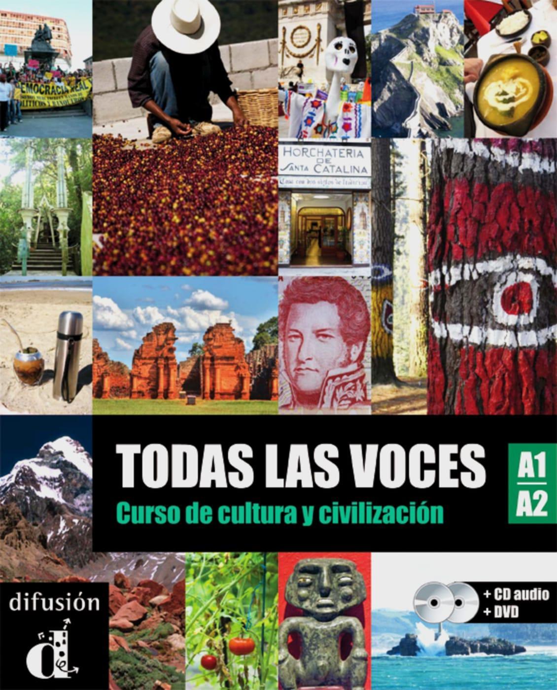 Cover: 9783125269736 | Todas las voces (A1/A2). Lehrbuch + Audio-CD + DVD | Chamorro (u. a.)