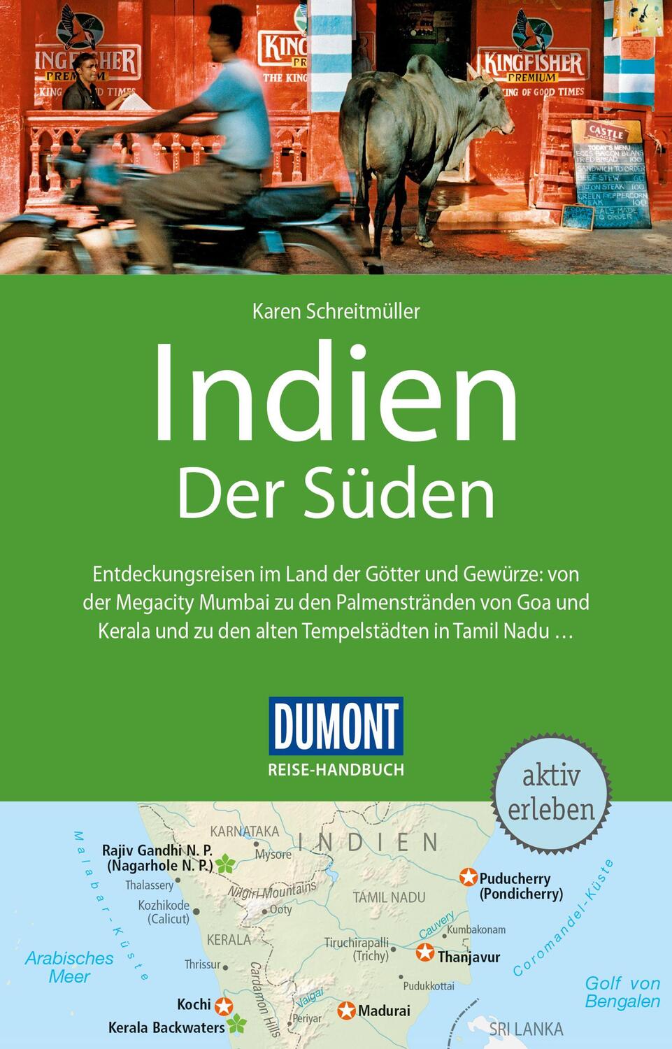 Cover: 9783770181247 | DuMont Reise-Handbuch Reiseführer Indien, Der Süden | Schreitmüller