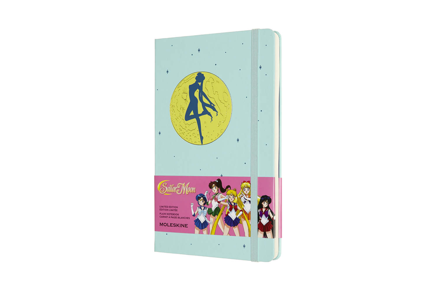 Cover: 8056420853704 | Moleskine Notizbuch - Sailor Moon, Large/A5, Blanko, Transformation