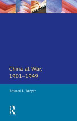 Cover: 9780582051232 | China at War 1901-1949 | Edward L Dreyer | Taschenbuch | Englisch