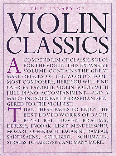 Cover: 752187948926 | The Library Of Violin Classics | The Library Of | Buch | 1999