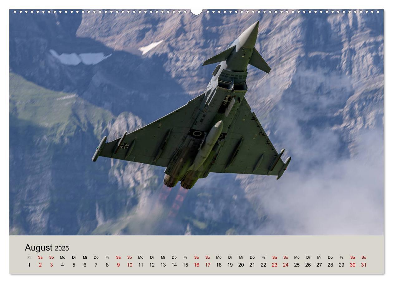 Bild: 9783435177653 | Kampfjet Eurofighter Typhoon (Wandkalender 2025 DIN A2 quer),...