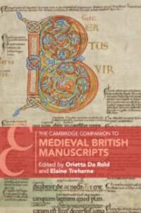 Cover: 9781107500143 | The Cambridge Companion to Medieval British Manuscripts | Rold (u. a.)