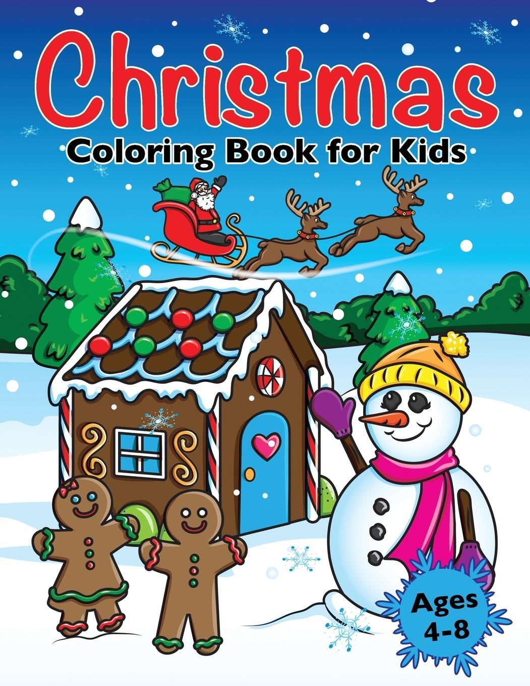 Cover: 9781955421218 | Christmas Coloring Book for Kids | Golden Age Press | Taschenbuch