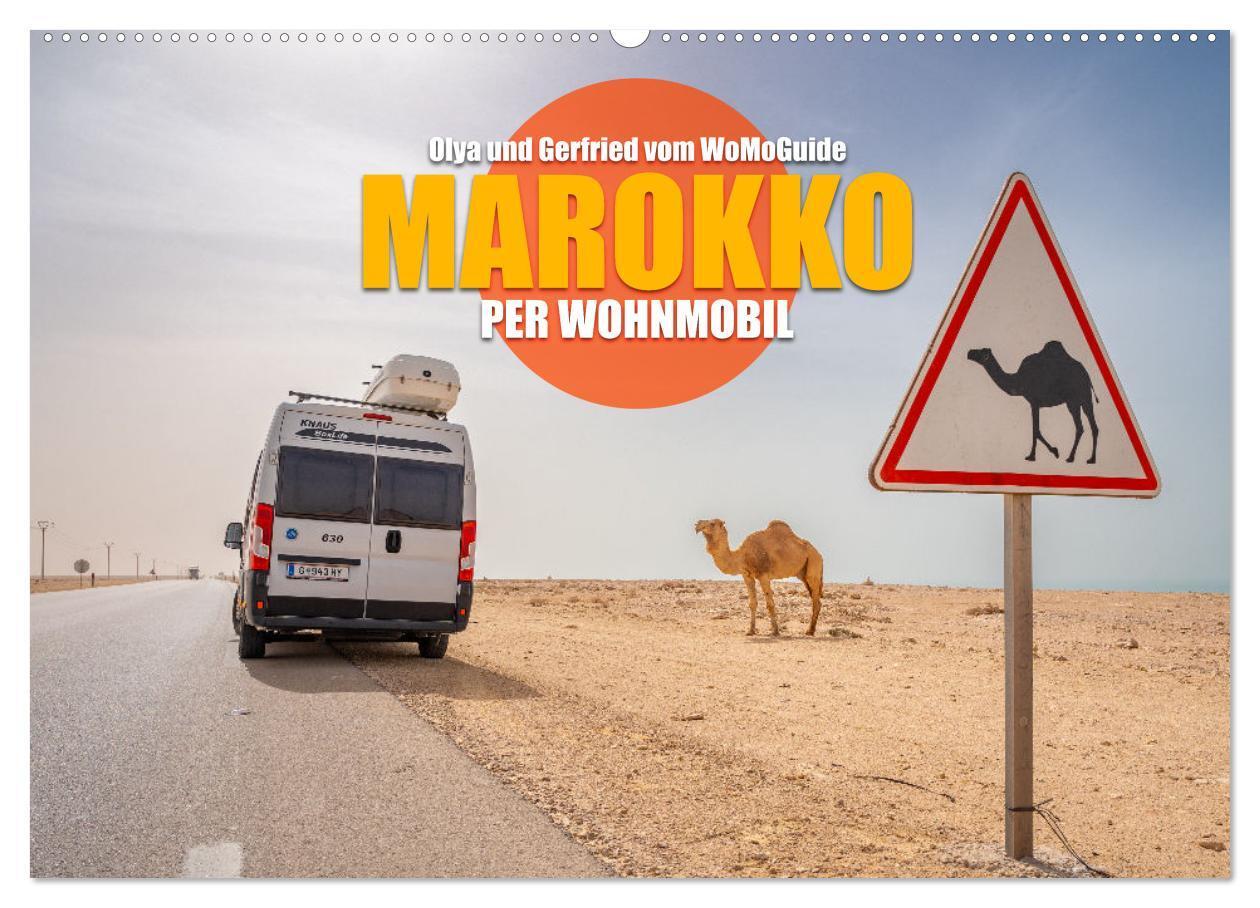 Cover: 9783457195949 | MAROKKO per WOHNMOBIL (Wandkalender 2025 DIN A2 quer), CALVENDO...