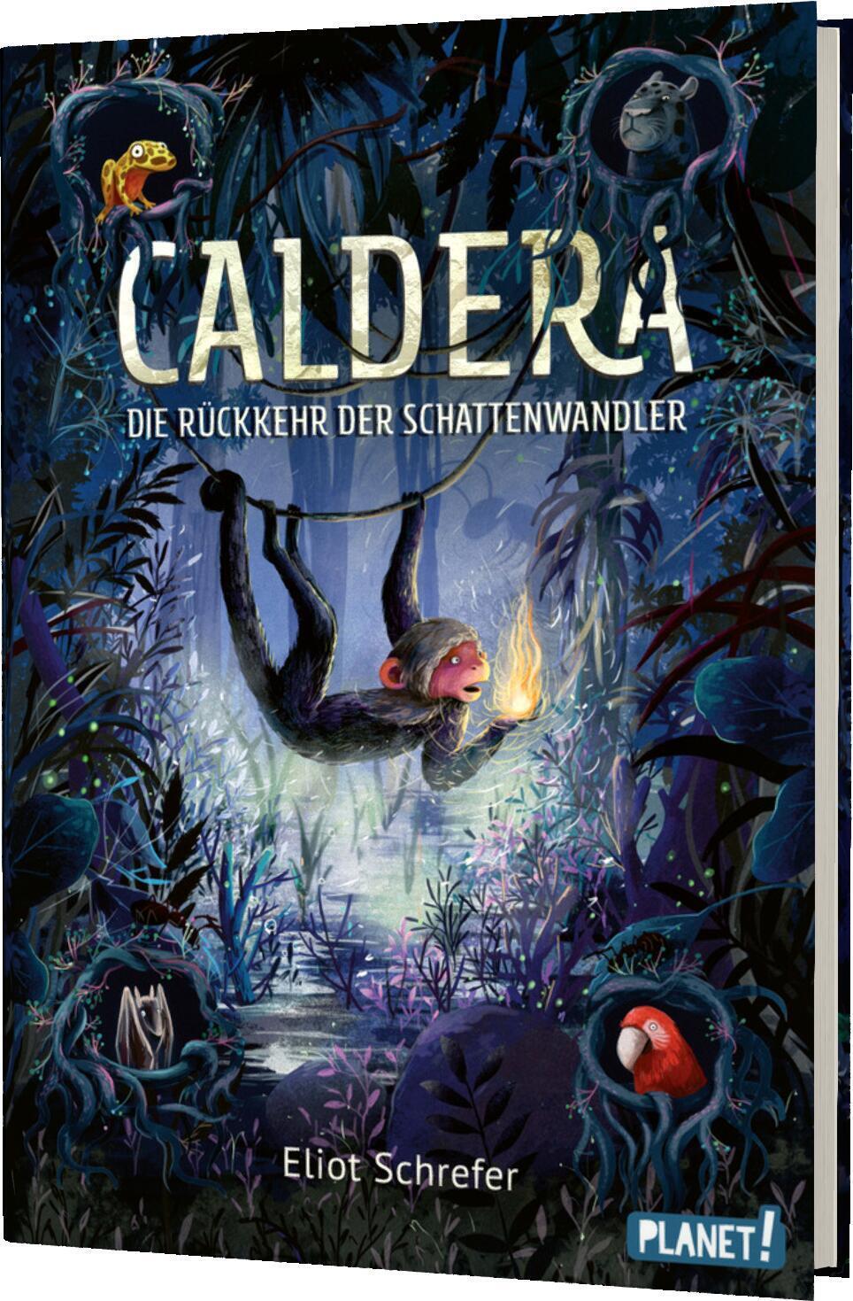 Cover: 9783522506076 | Caldera 2: Die Rückkehr der Schattenwandler | Eliot Schrefer | Buch