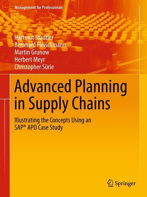 Cover: 9783642242144 | Advanced Planning in Supply Chains | Hartmut Stadtler (u. a.) | Buch