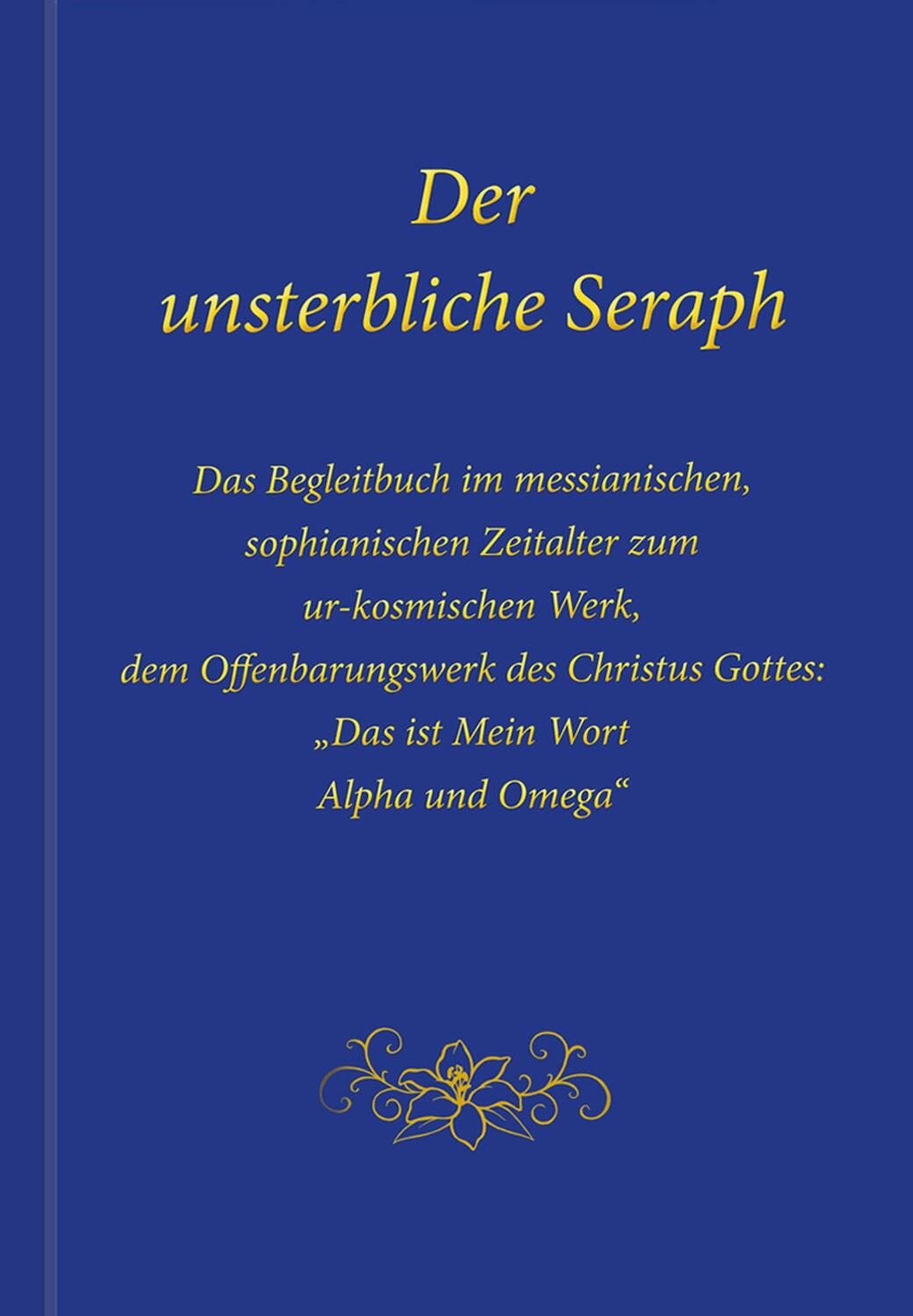 Cover: 9783964465603 | Der unsterbliche Seraph | Gabriele | Buch | Deutsch | 2024
