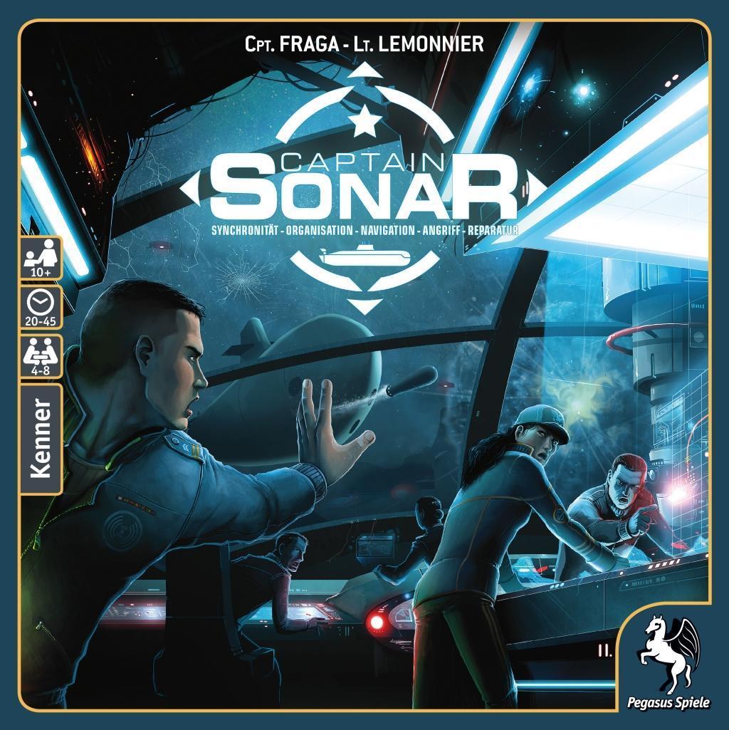Cover: 4250231712210 | Captain Sonar (deutsche Ausgabe) *Empfohlen Kennerspiel 2017* | Spiel
