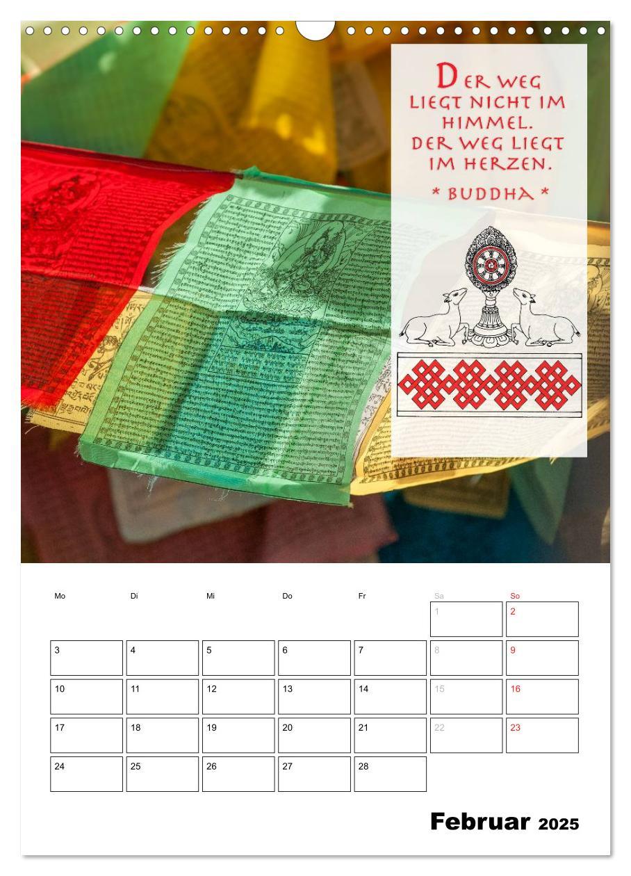 Bild: 9783457013021 | BUDDHAS ZITATE Buddhistische Weisheiten (Wandkalender 2025 DIN A3...