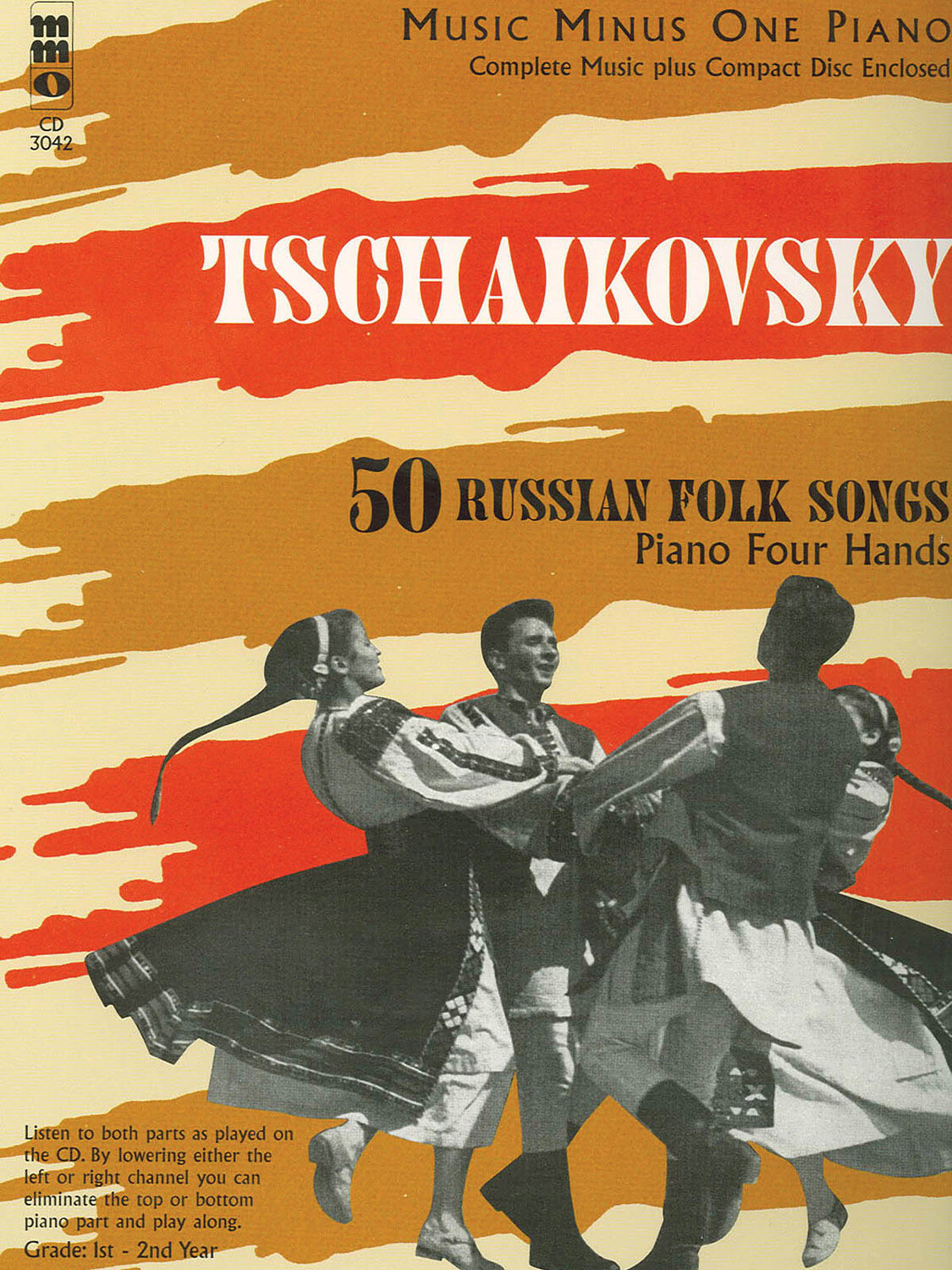 Cover: 884088187293 | Tchaikovsky - 50 Russian Folk Songs | Piano Four Hands | Tchaikovsky