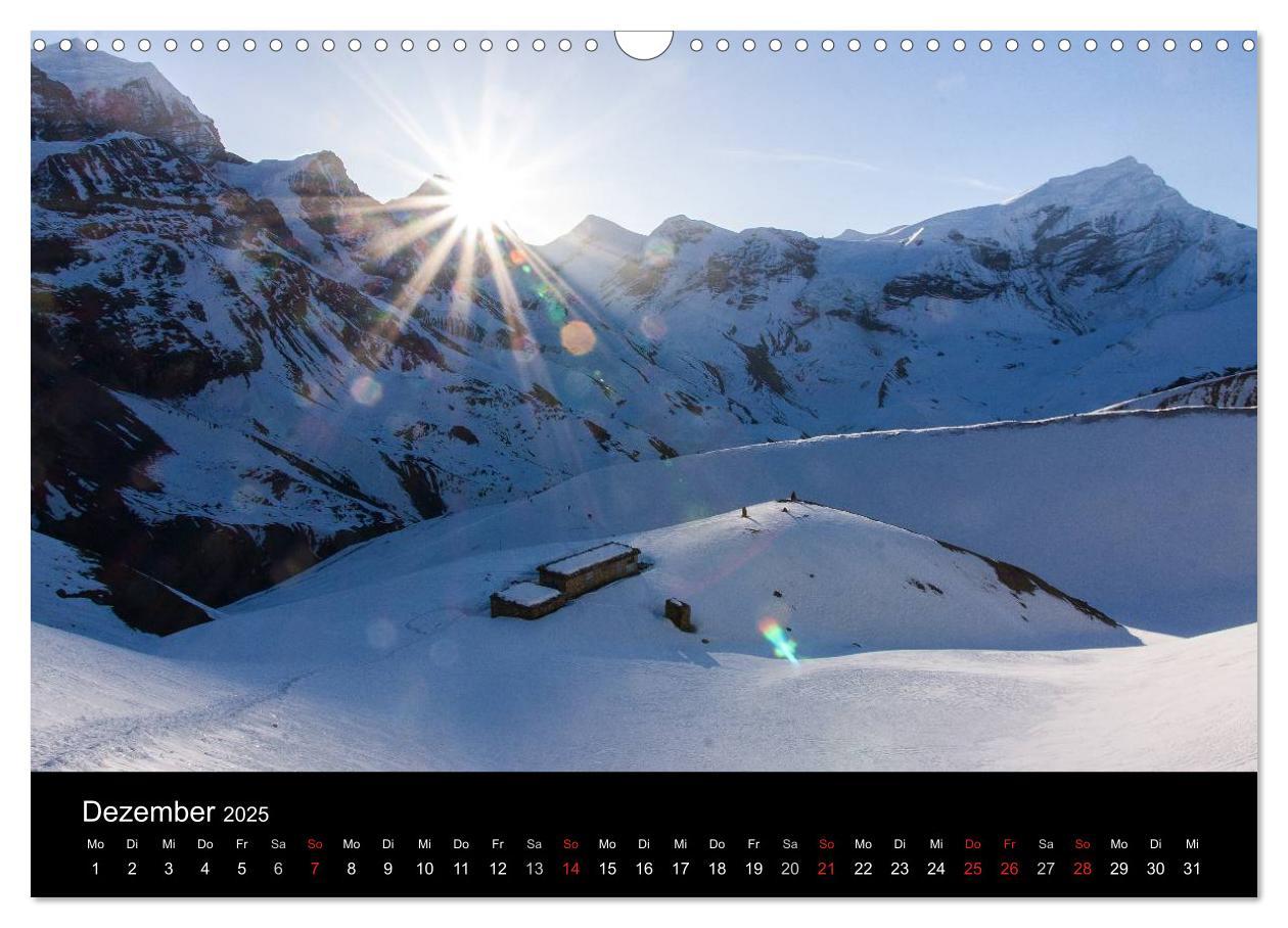 Bild: 9783435567829 | Namaste Nepal (Wandkalender 2025 DIN A3 quer), CALVENDO Monatskalender