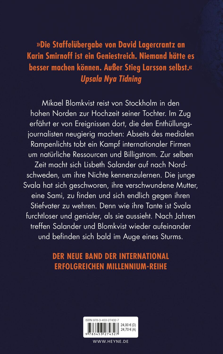 Bild: 9783453274327 | Verderben | Roman | Karin Smirnoff | Buch | Millennium | 464 S. | 2023