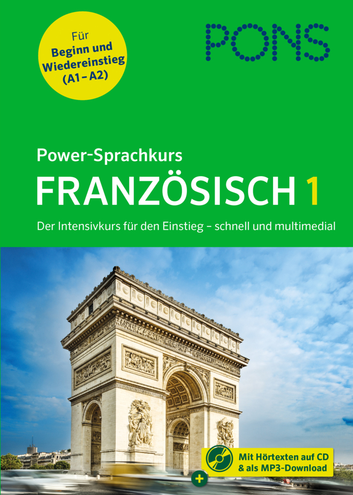 Cover: 9783125622937 | PONS Power-Sprachkurs Französisch 1 | Taschenbuch | 224 S. | Deutsch