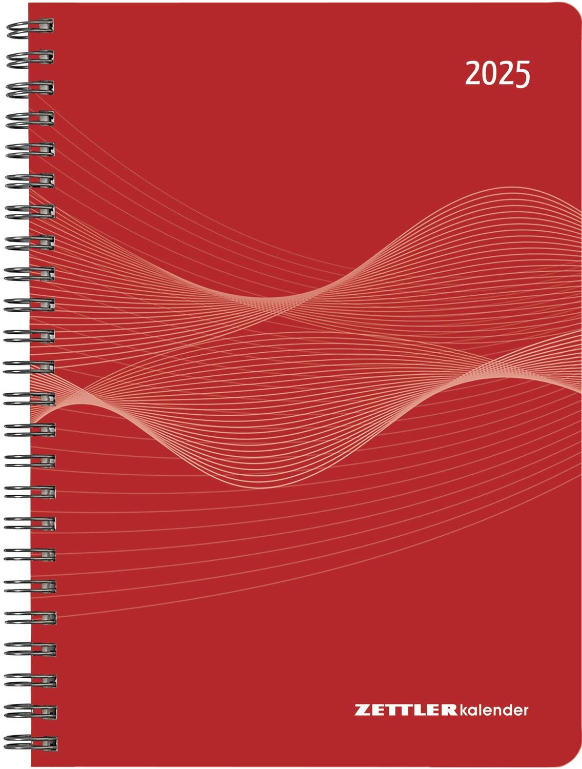 Cover: 4006928026692 | Wochenplaner PP-Einband rot 2025 - Büro-Kalender A5 - Cheftimer -...