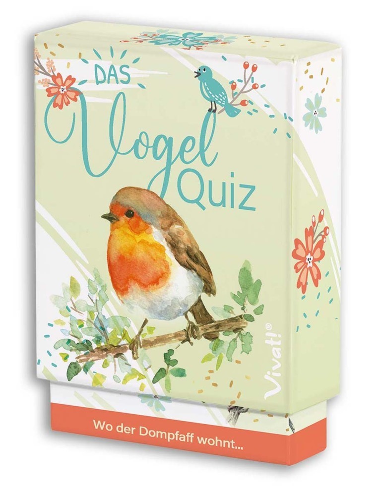 Cover: 9783746259987 | Das Vogel-Quiz »Wohnt der Dompfaff wirklich in der Kirche?« | Stück