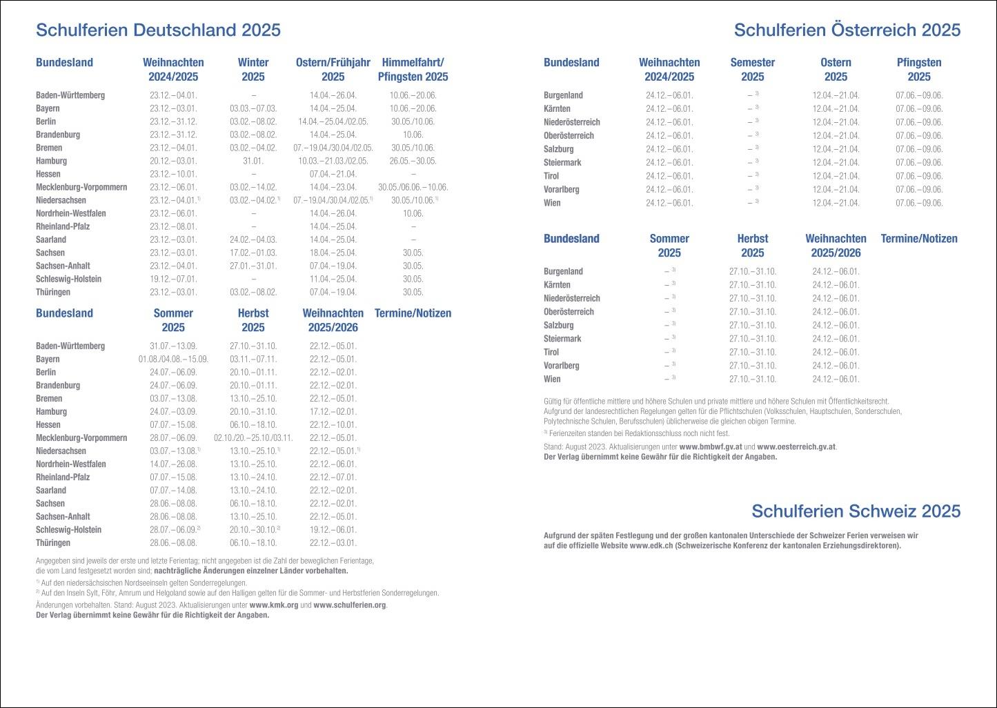 Bild: 9783756407552 | Wochen-Cheftimer A5, blau 2025 | Buch | Bürokalender Heye | 136 S.