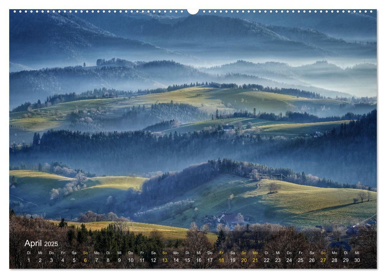 Bild: 9783457235485 | Faszination Schwarzwald (Wandkalender 2025 DIN A2 quer), CALVENDO...