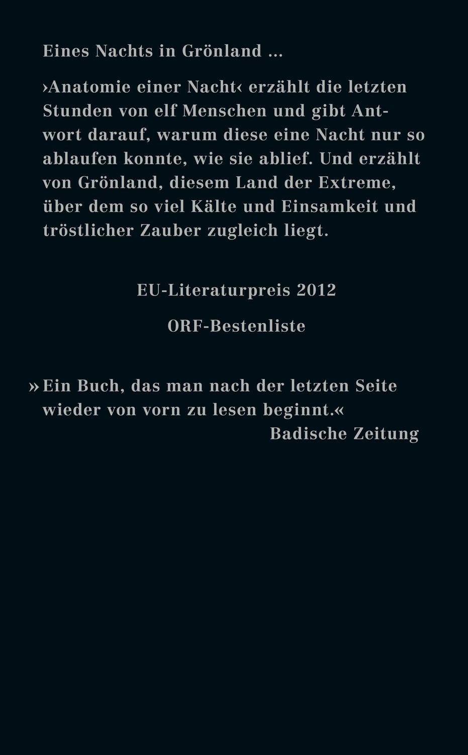 Rückseite: 9783518464786 | Anatomie einer Nacht | Anna Kim | Taschenbuch | 299 S. | Deutsch
