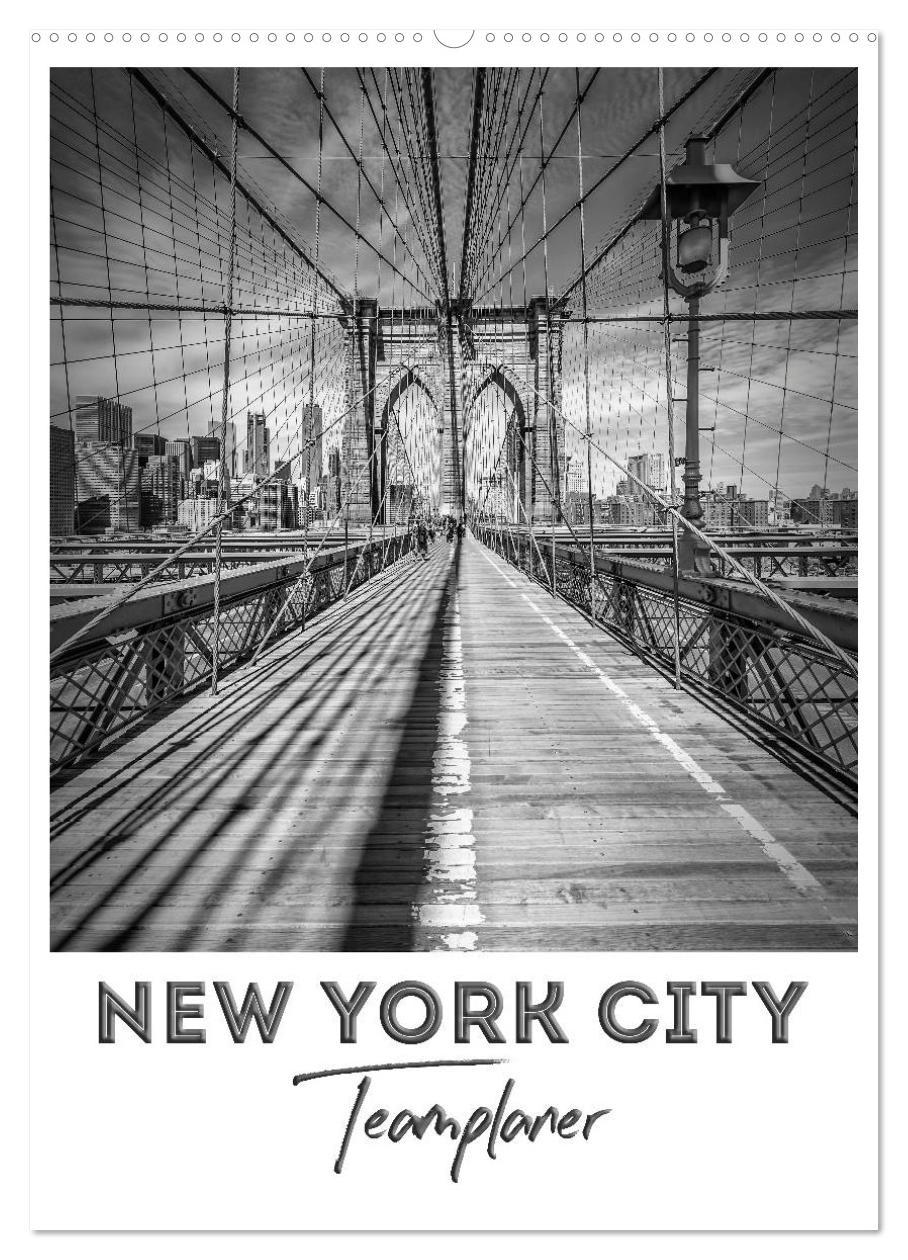 Cover: 9783457078457 | NEW YORK CITY Teamplaner (Wandkalender 2025 DIN A2 hoch), CALVENDO...