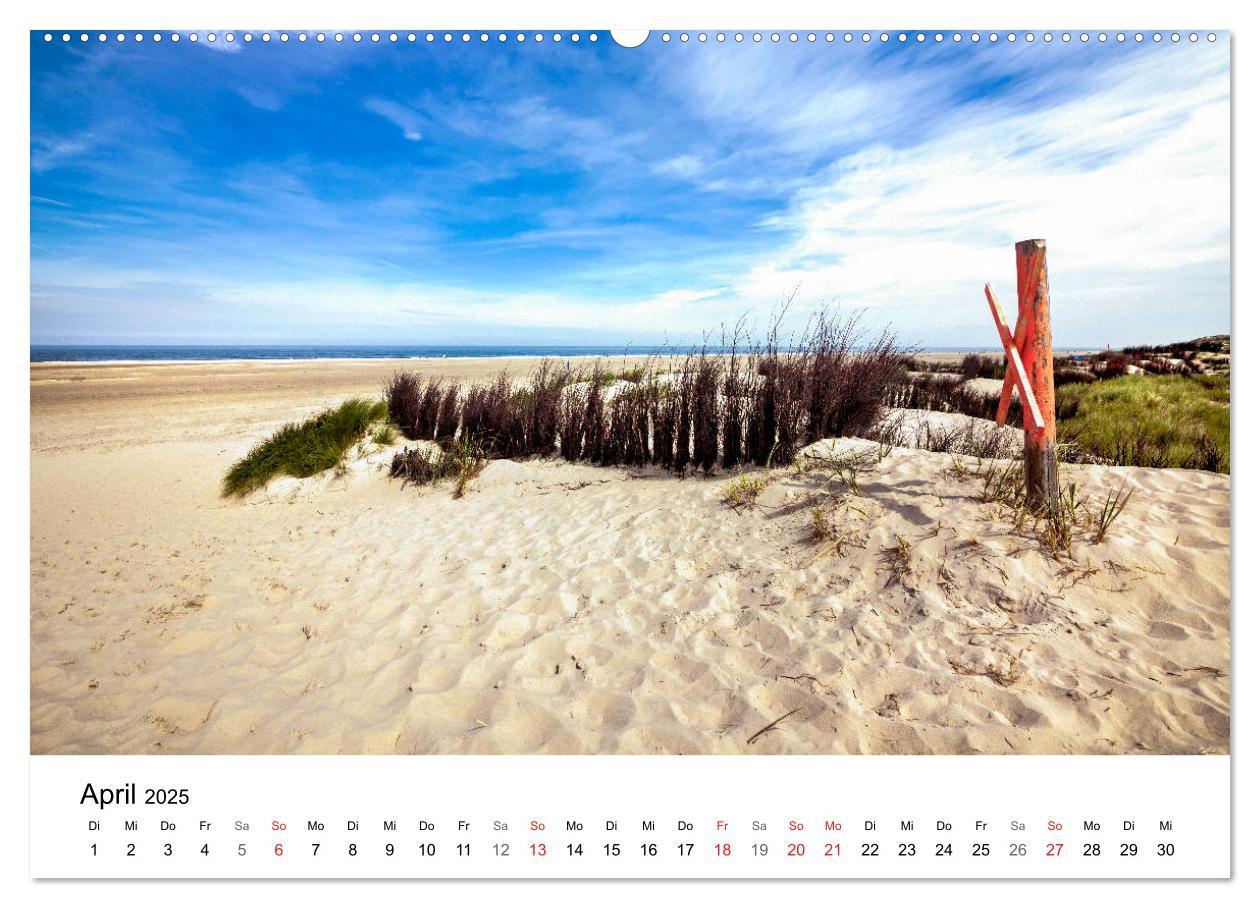 Bild: 9783435494200 | Borkum - Inselblicke (Wandkalender 2025 DIN A2 quer), CALVENDO...