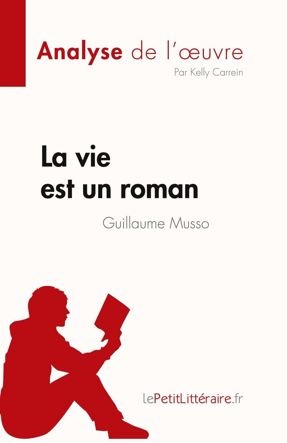 Cover: 9782808023382 | La vie est un roman de Guillaume Musso (Analyse de l'¿uvre) | Carrein