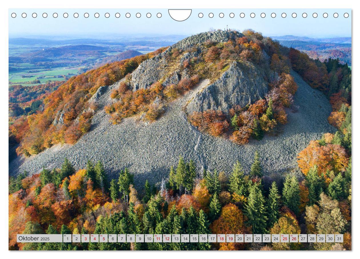 Bild: 9783435224500 | Rhön - Basalt (Wandkalender 2025 DIN A4 quer), CALVENDO Monatskalender