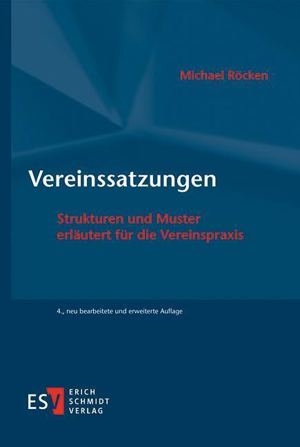 Cover: 9783503200429 | Vereinssatzungen | Michael Röcken | Taschenbuch | 285 S. | Deutsch