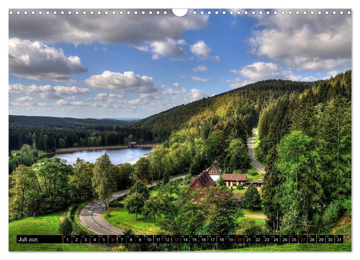 Bild: 9783435789573 | Harz Landschaften (Wandkalender 2025 DIN A3 quer), CALVENDO...