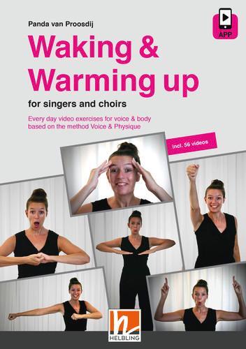 Cover: 9783990698549 | Waking & Warming up | for singers and choirs | Panda van Proosdij