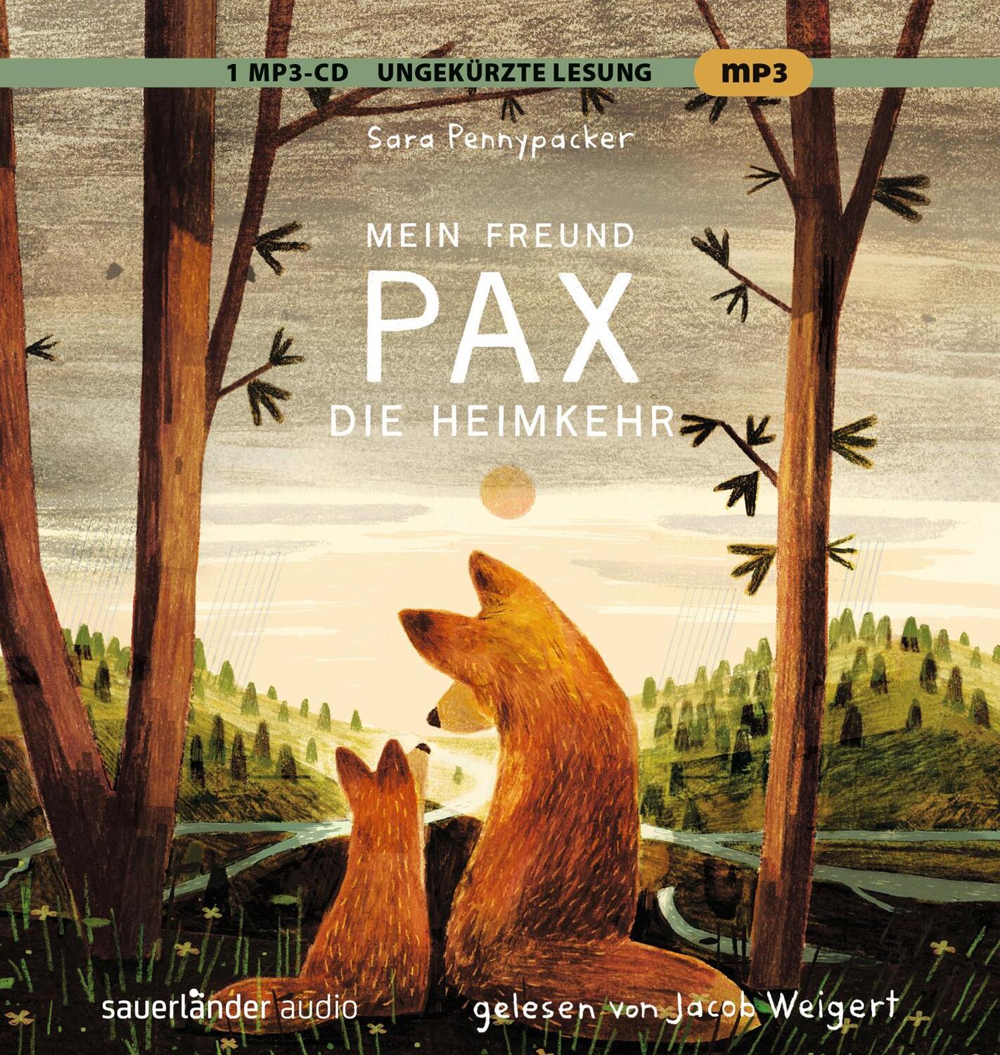 Cover: 9783839849996 | Mein Freund Pax 02. Die Heimkehr | Sara Pennypacker | MP3 | 354 Min.