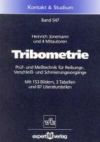 Cover: 9783816914457 | Tribometrie | Heinrich Jünemann | Buch | 210 S. | Deutsch | 1997
