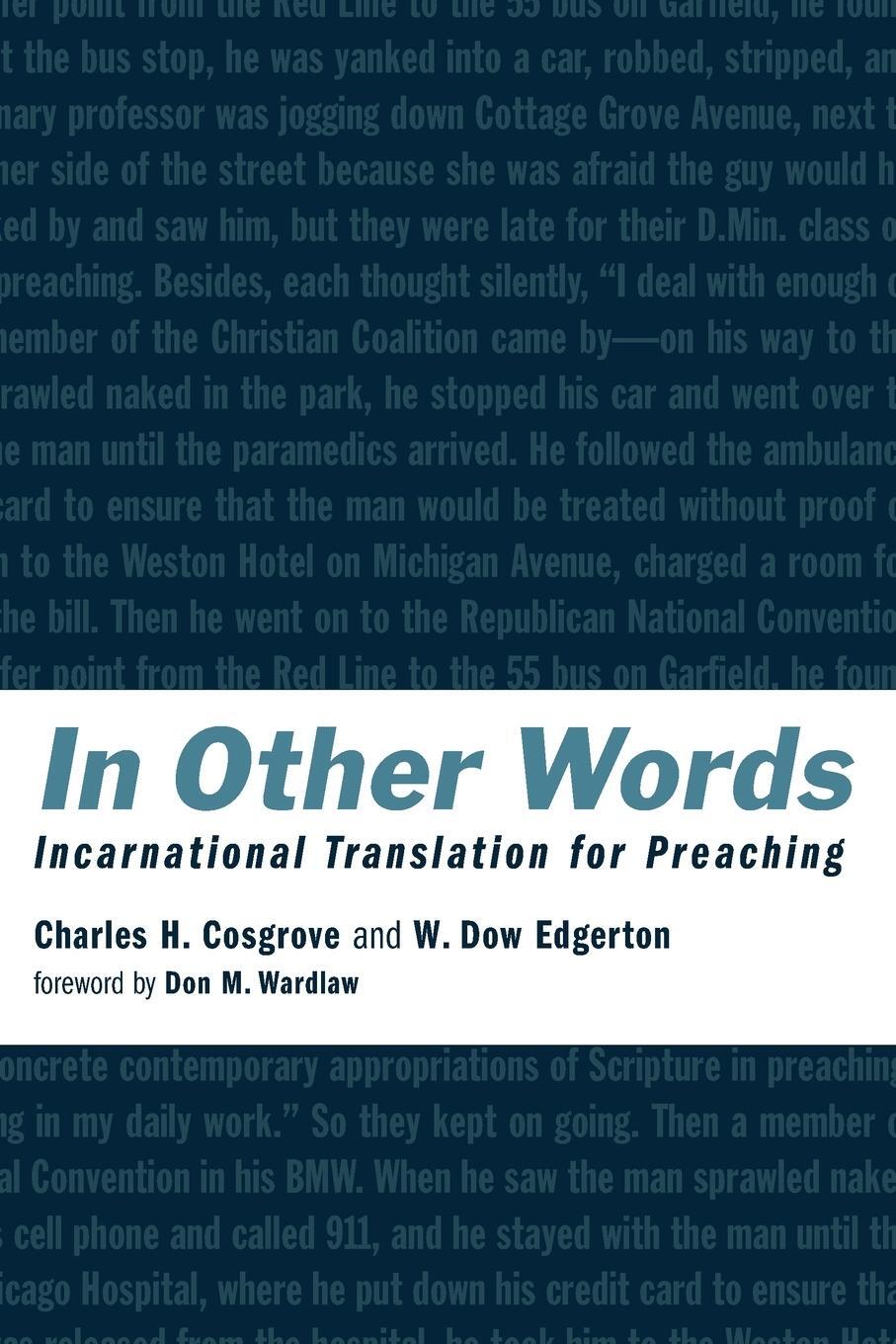 Cover: 9780802840370 | In Other Words | Incarnational Translation for Preaching | Taschenbuch