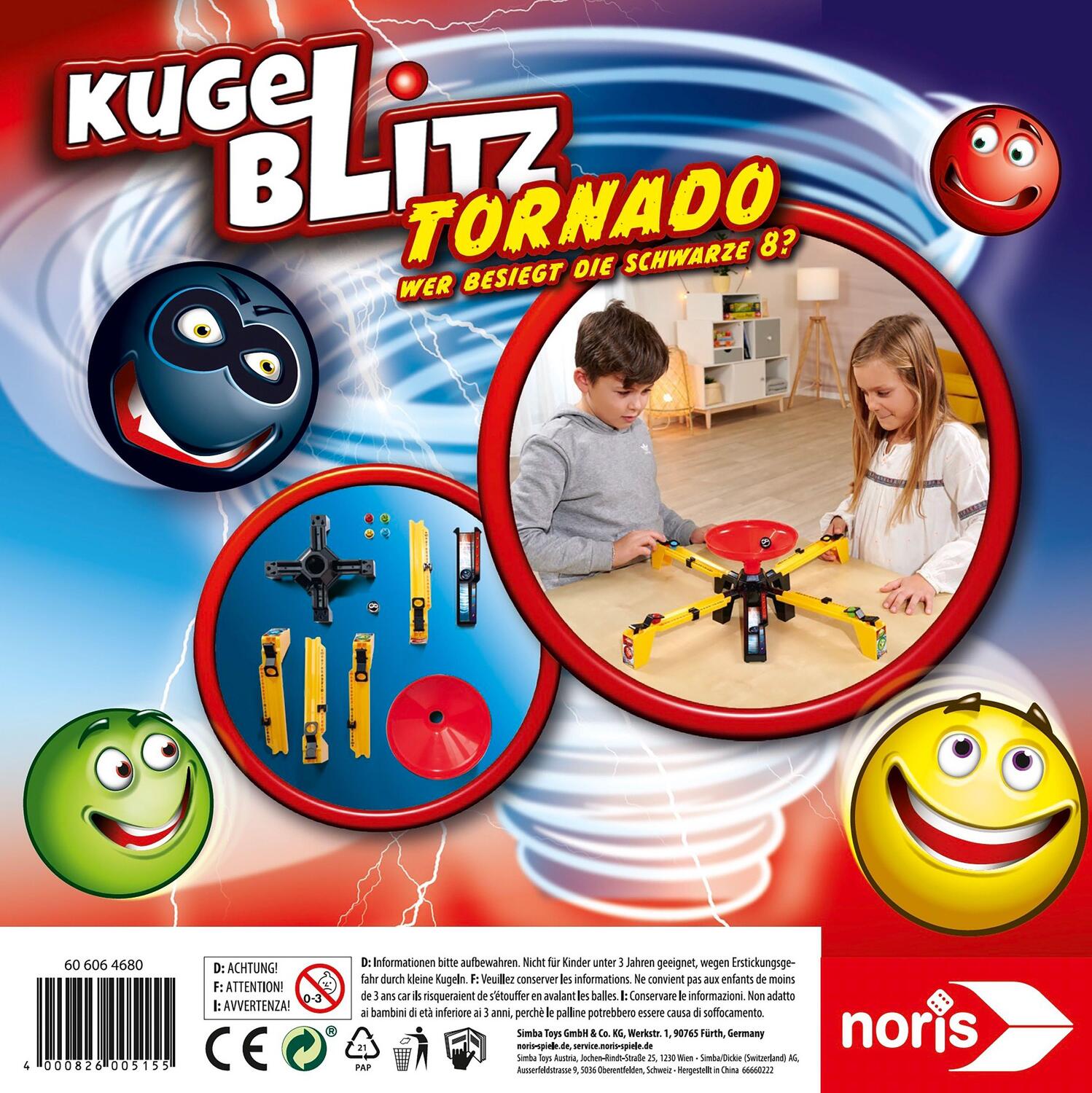 Bild: 4000826005155 | Kugelblitz Tornado | Noris | Spiel | Kinderspiel | Deutsch | 2022