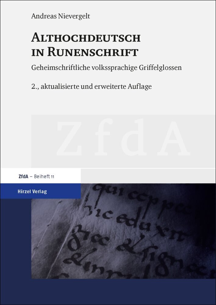 Cover: 9783777626406 | Althochdeutsch in Runenschrift | Andreas Nievergelt | Buch | 2018