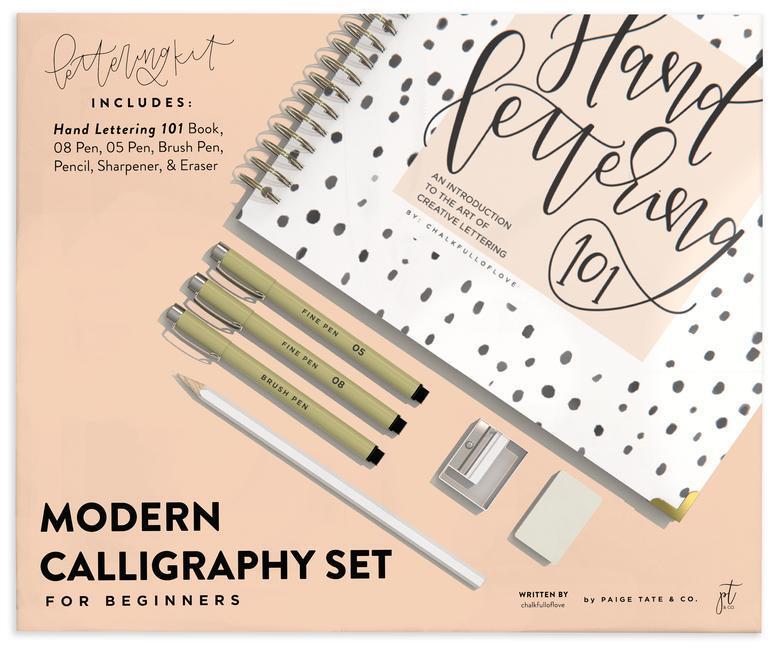 Cover: 9781950968343 | Modern Calligraphy Set for Beginners: A Creative Craft Kit for...