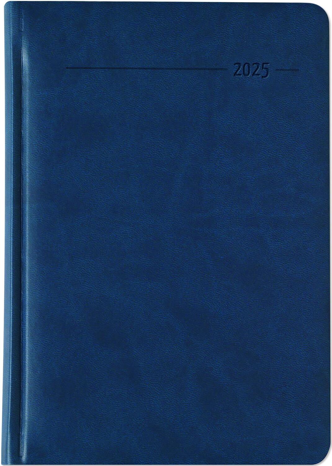 Cover: 4006928026647 | Buchkalender Tucson blau 2025 - mit Registerschnitt - Büro-Kalender...