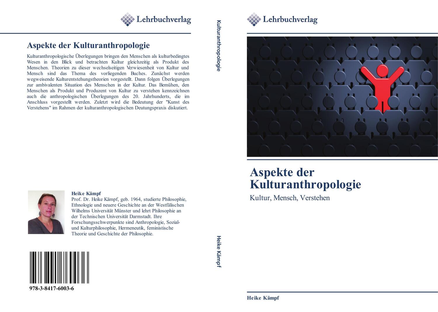 Cover: 9783841760036 | Aspekte der Kulturanthropologie | Kultur, Mensch, Verstehen | Kämpf