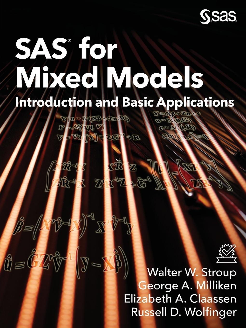 Cover: 9781635261356 | SAS for Mixed Models | Introduction and Basic Applications | Buch