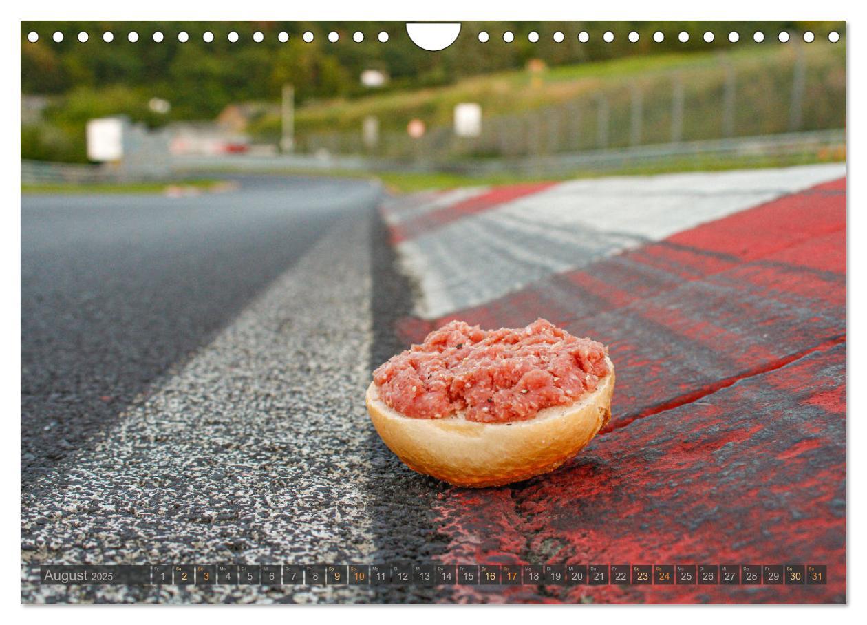 Bild: 9783383859458 | Nürburgring - Mettbrötchenkalender (Wandkalender 2025 DIN A4 quer),...