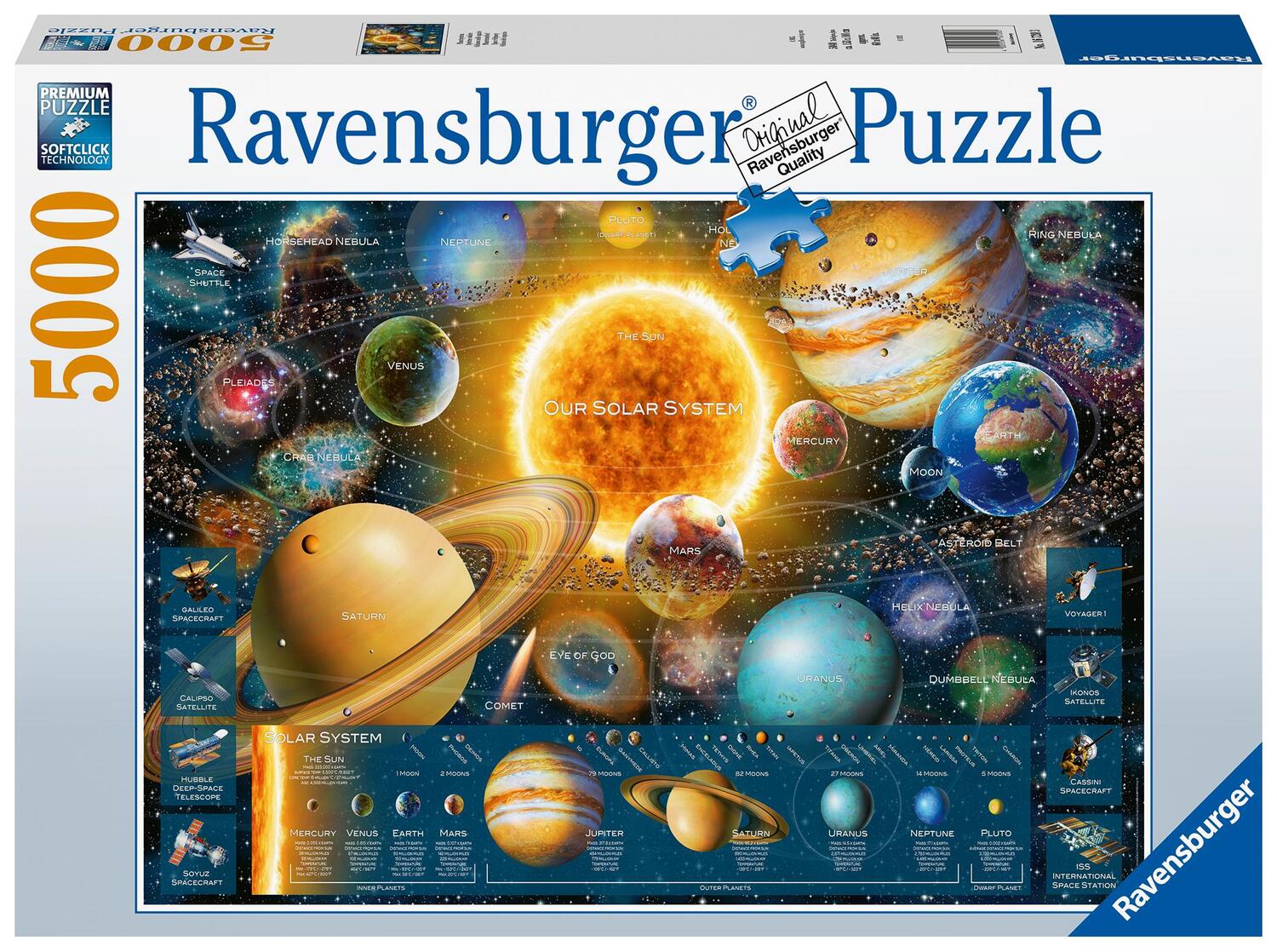 Cover: 4005556167203 | Ravensburger Puzzle 16720 - Planetensystem - 5000 Teile Puzzle für...