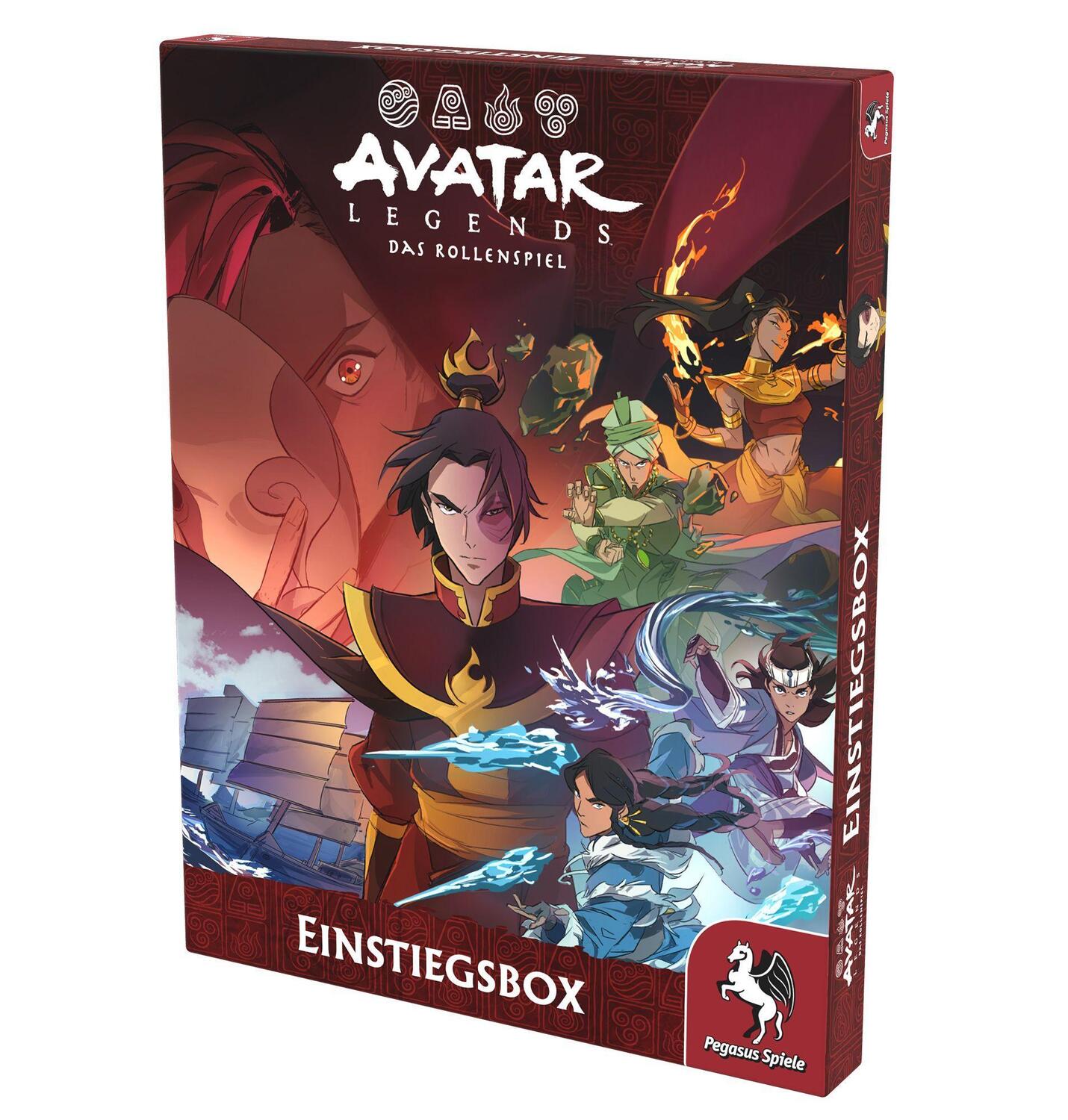 Bild: 9783969280966 | Avatar Legends - Das Rollenspiel: Einstiegsbox | Spiel | 48110G | 2024