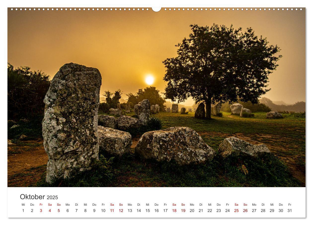 Bild: 9783435014835 | Die Bretagne - Traumpfade (hochwertiger Premium Wandkalender 2025...