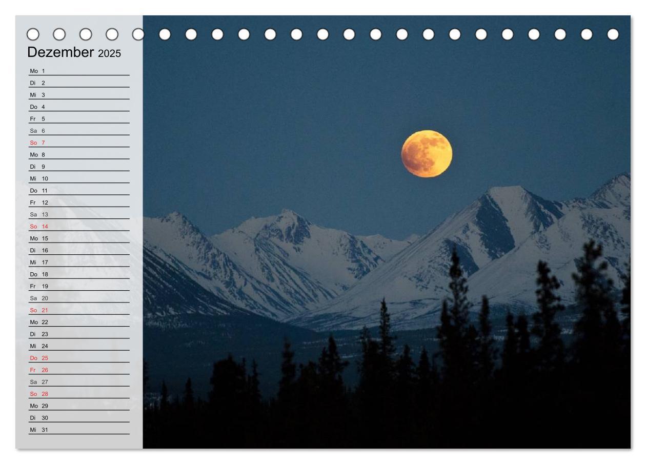 Bild: 9783435522293 | Alaska - Weites Land (Tischkalender 2025 DIN A5 quer), CALVENDO...